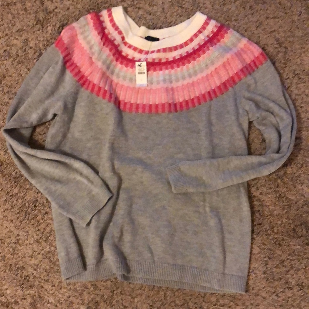 cozy pullover Talbots FairIsle sweater has been worn once